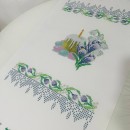 Рушник з крокусами 2